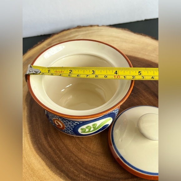 Franciscan Dinnerware, Calypso CREAMER  & SUGAR BOWL  VTG USA, circa 1978 - Picture 16 of 16